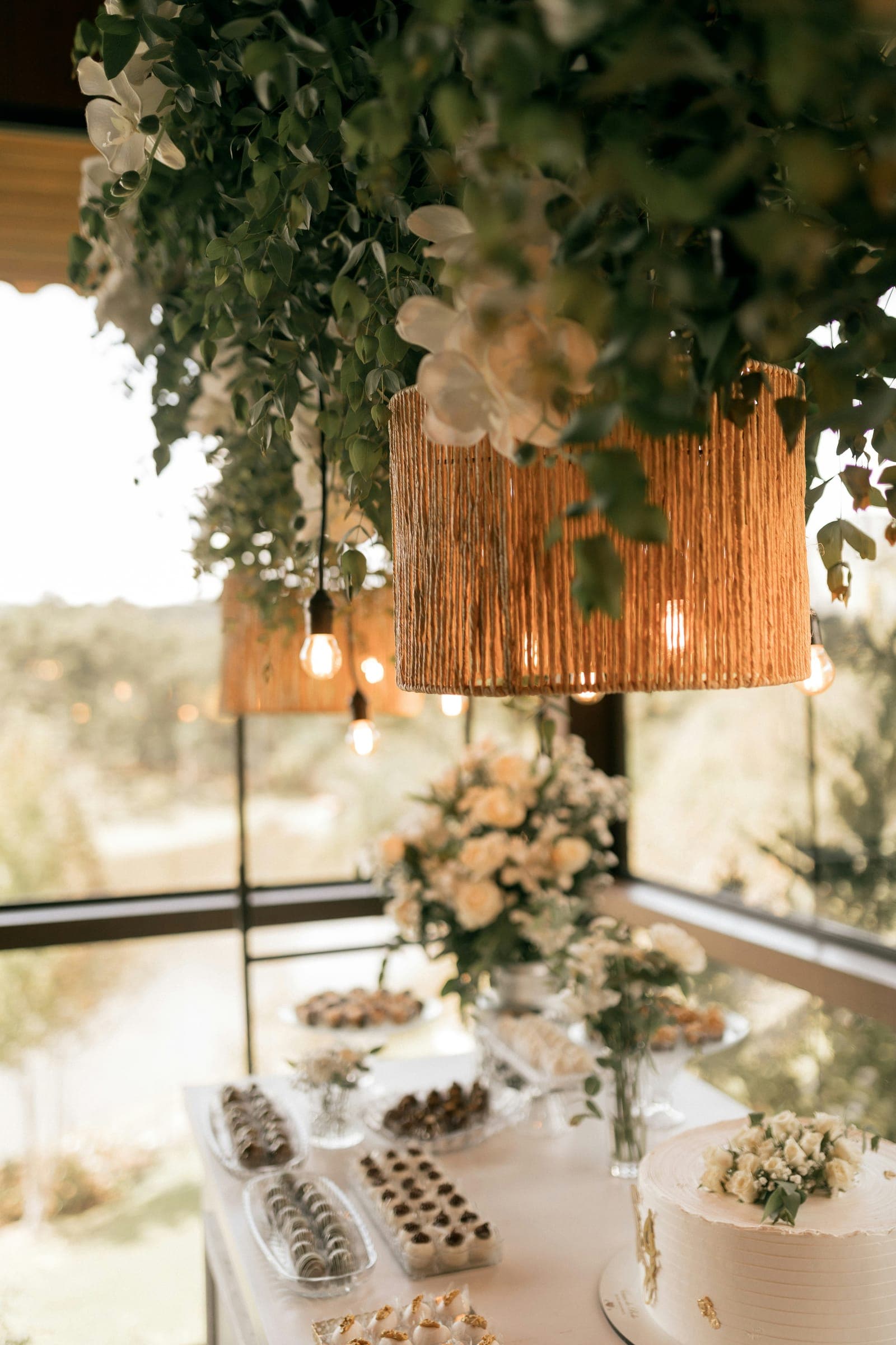Mesa de celebración elegante